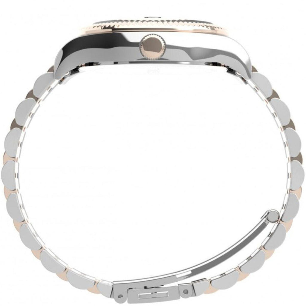 Timex Women's Quartz Watch - Waterbury Silver Dial Bracelet | TW2T87000VQ