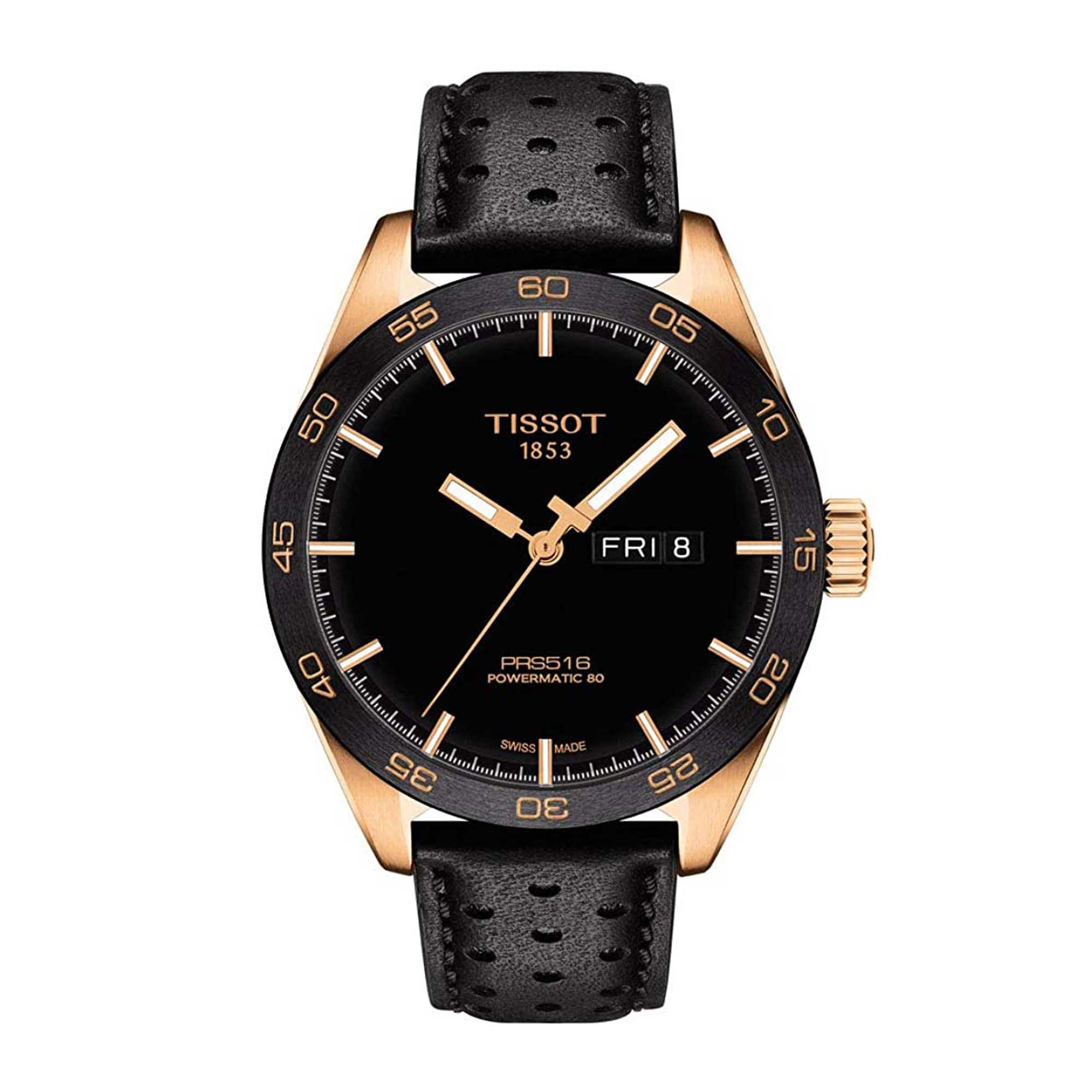 Tissot Men's Automatic Watch - T-Sport PRS 516 Powermatic 80 Strap | T1004303605101