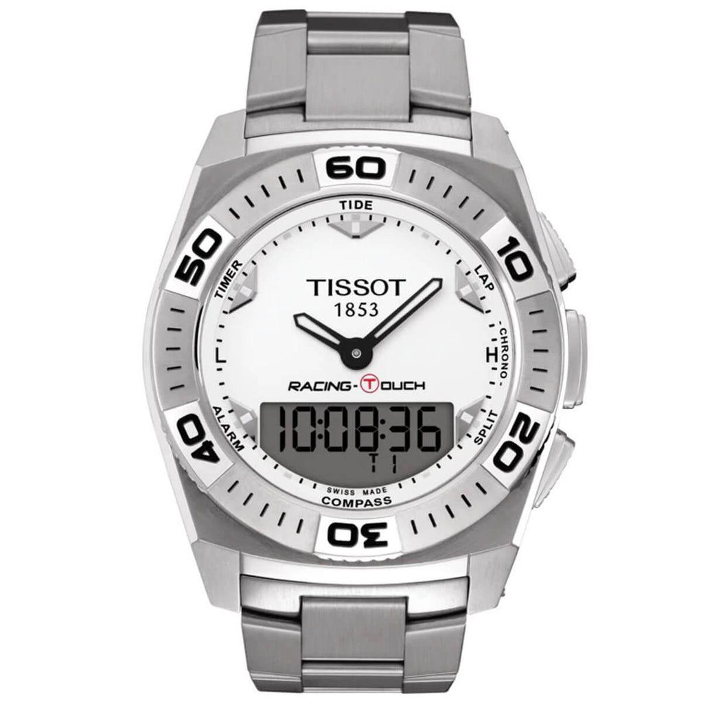 Tissot Men's Chrono Watch - Racing Touch Ana-Digi Dial Bracelet | T0025201103100