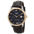 Tissot Men's Watch - Automatic Anthracite Dial Brown Leather Strap | T0864072606700
