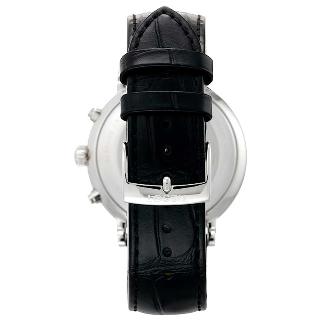 Tissot Men's Watch - Carson Premium Chronograph Black Leather Strap | T1224171603300
