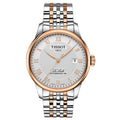 Tissot Men's Watch - Le Locle Powermatic 80 Silver/Rose Bracelet | T0064072203300