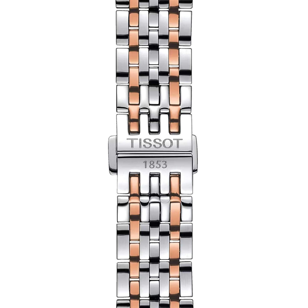 Tissot Men's Watch - Le Locle Powermatic 80 Silver/Rose Bracelet | T0064072203300