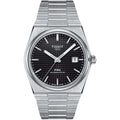 Tissot Men's Watch - PRX Powermatic 80 Black Dial Steel | T1374071105100