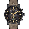 Tissot Men's Watch - Supersport Chrono Black Dial Rubber Strap | T1256173705101