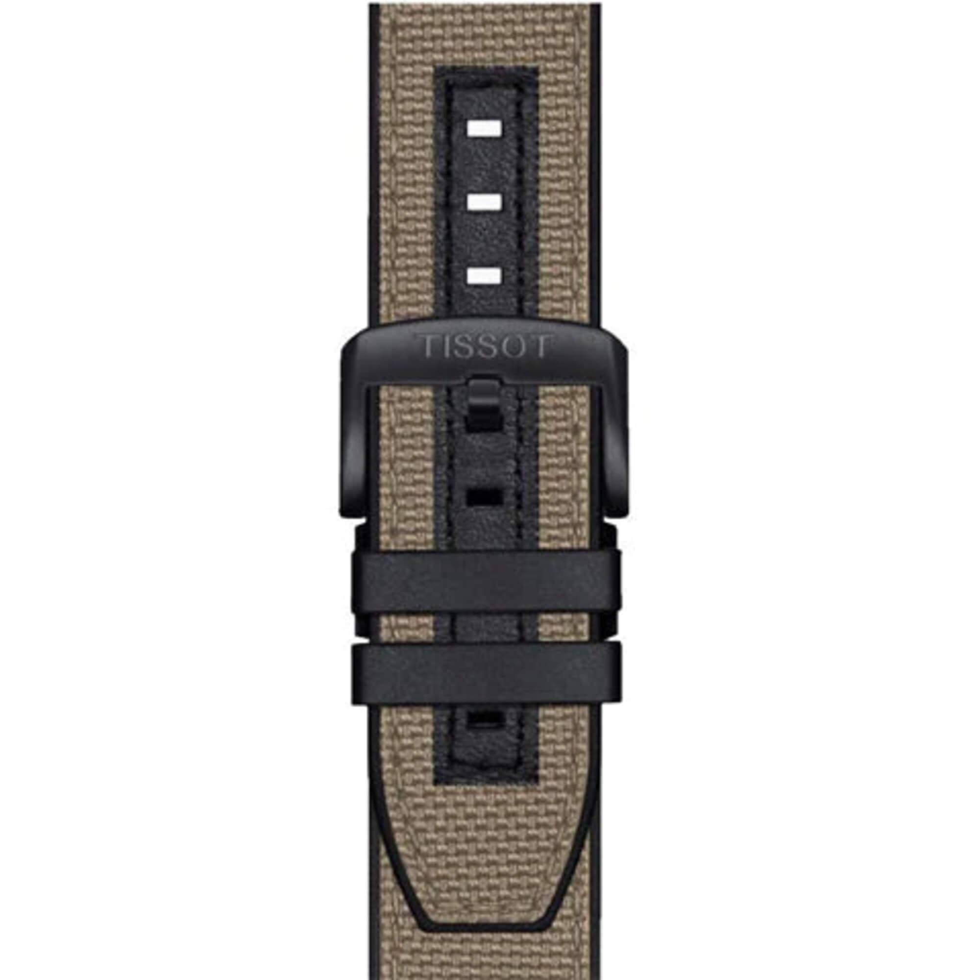 Tissot Men's Watch - Supersport Chrono Black Dial Rubber Strap | T1256173705101