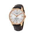 Tissot Men's Watch - T-Classic Chemin Des Tourelles Leather Strap | T0994083603800
