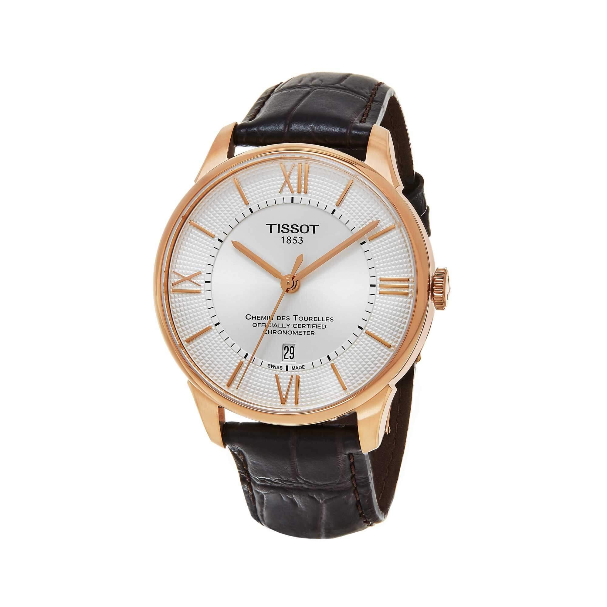 Tissot Men's Watch - T-Classic Chemin Des Tourelles Leather Strap | T0994083603800