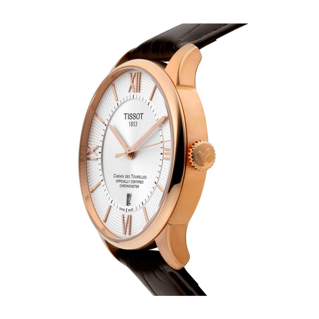Tissot Men's Watch - T-Classic Chemin Des Tourelles Leather Strap | T0994083603800