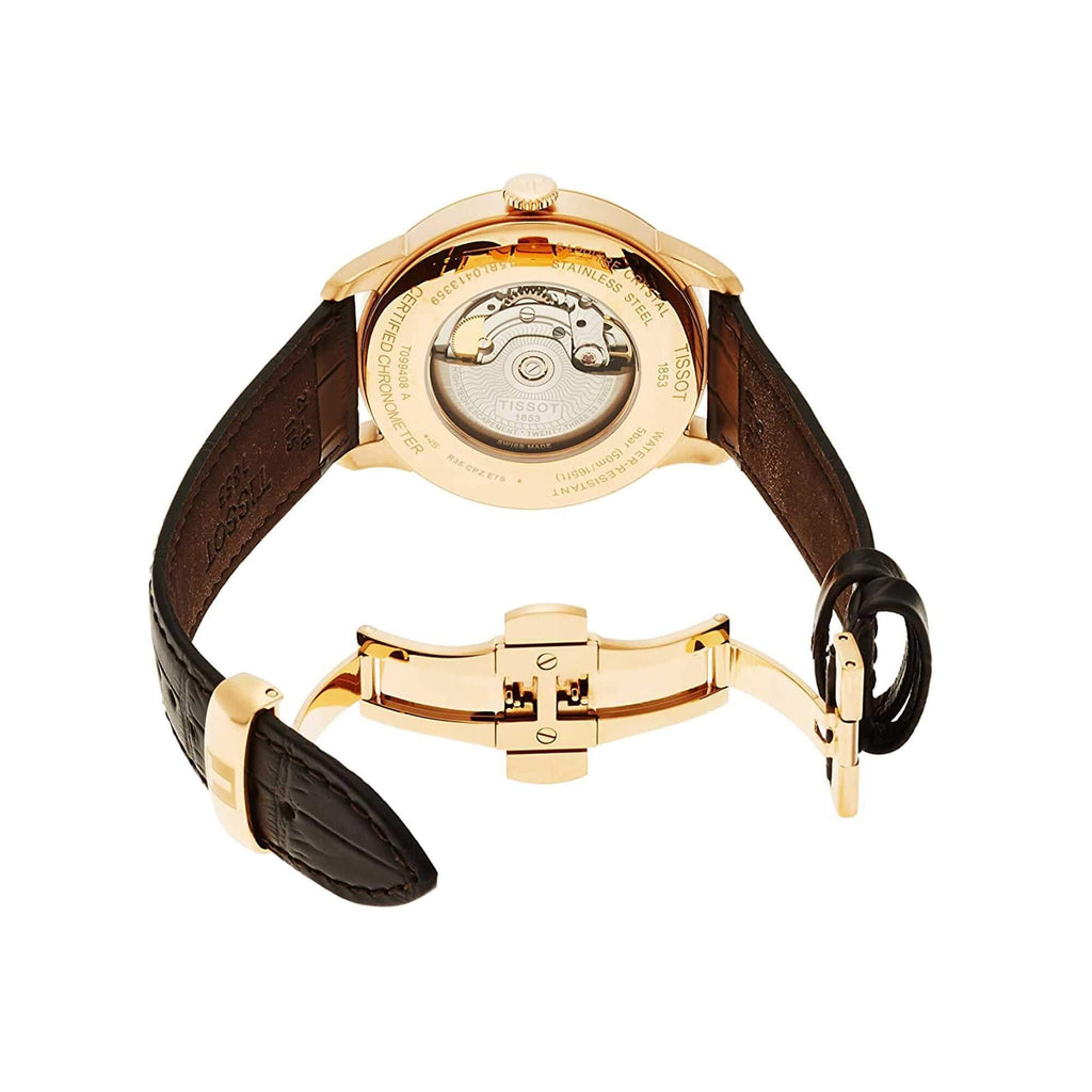 Tissot Men's Watch - T-Classic Chemin Des Tourelles Leather Strap | T0994083603800