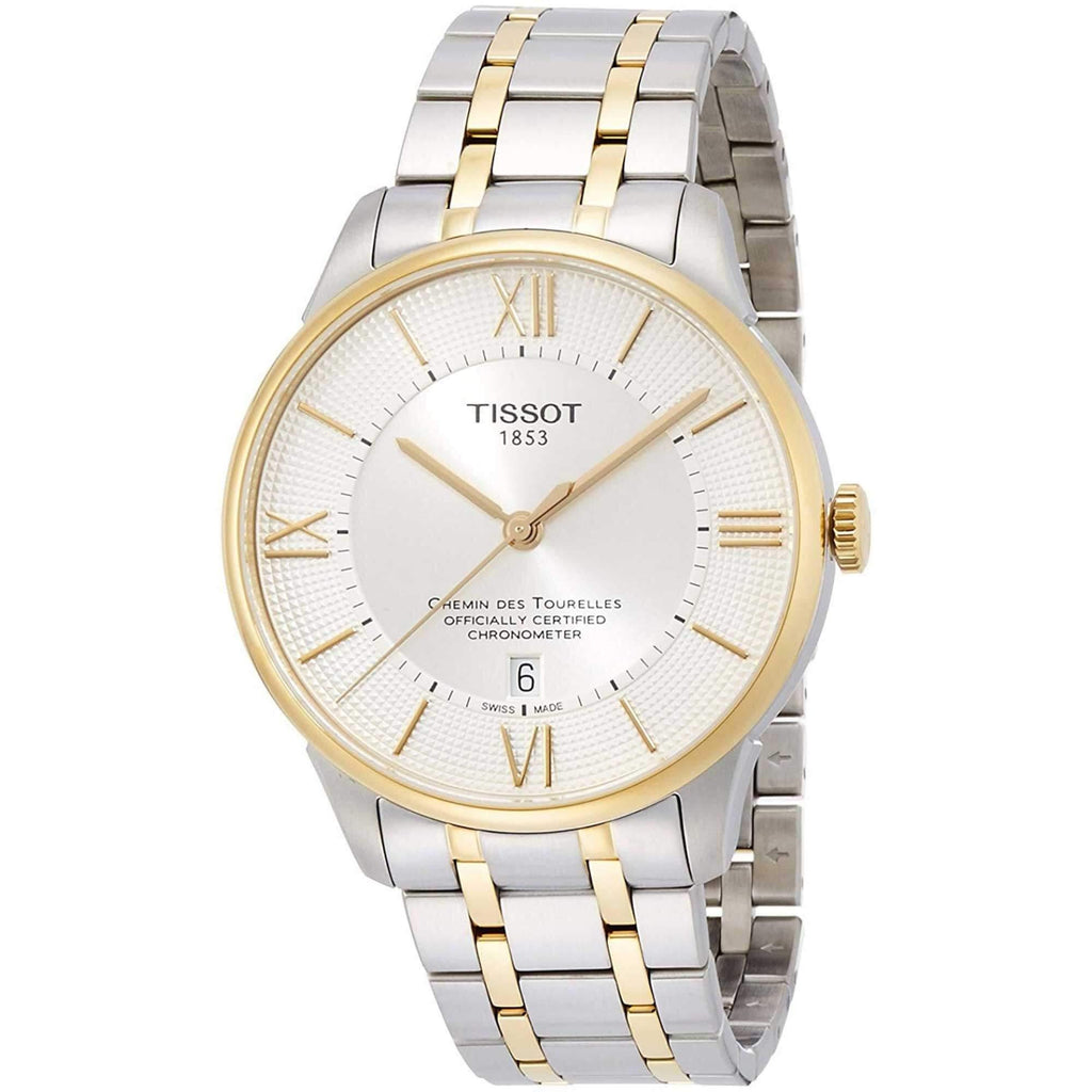 Tissot Men's Watch - T-Classic Chemin Des Tourelles Silver Tone Dial | T0994082203800