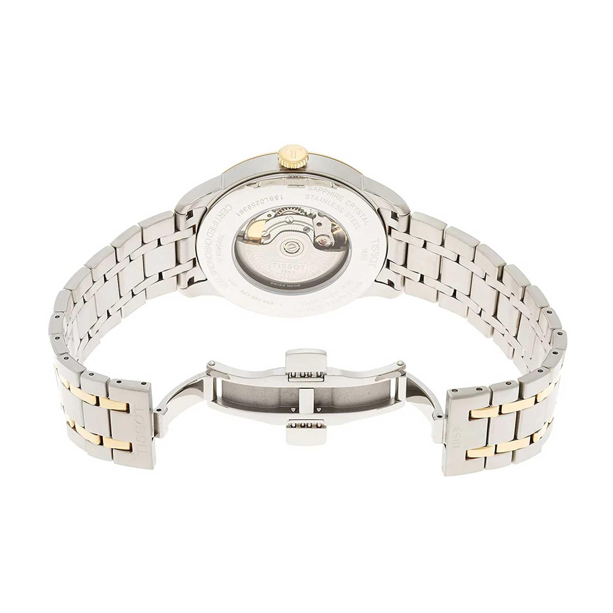 Tissot Men's Watch - T-Classic Chemin Des Tourelles Silver Tone Dial | T0994082203800