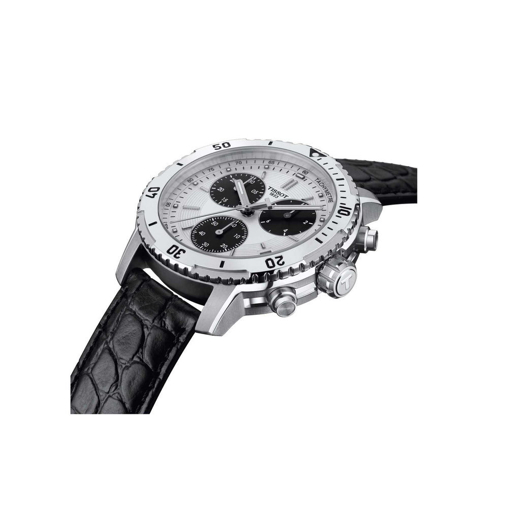 Tissot Men's Watch - T-Sport PRS 200 Chrono Silver and Black Dial | T0674171603100