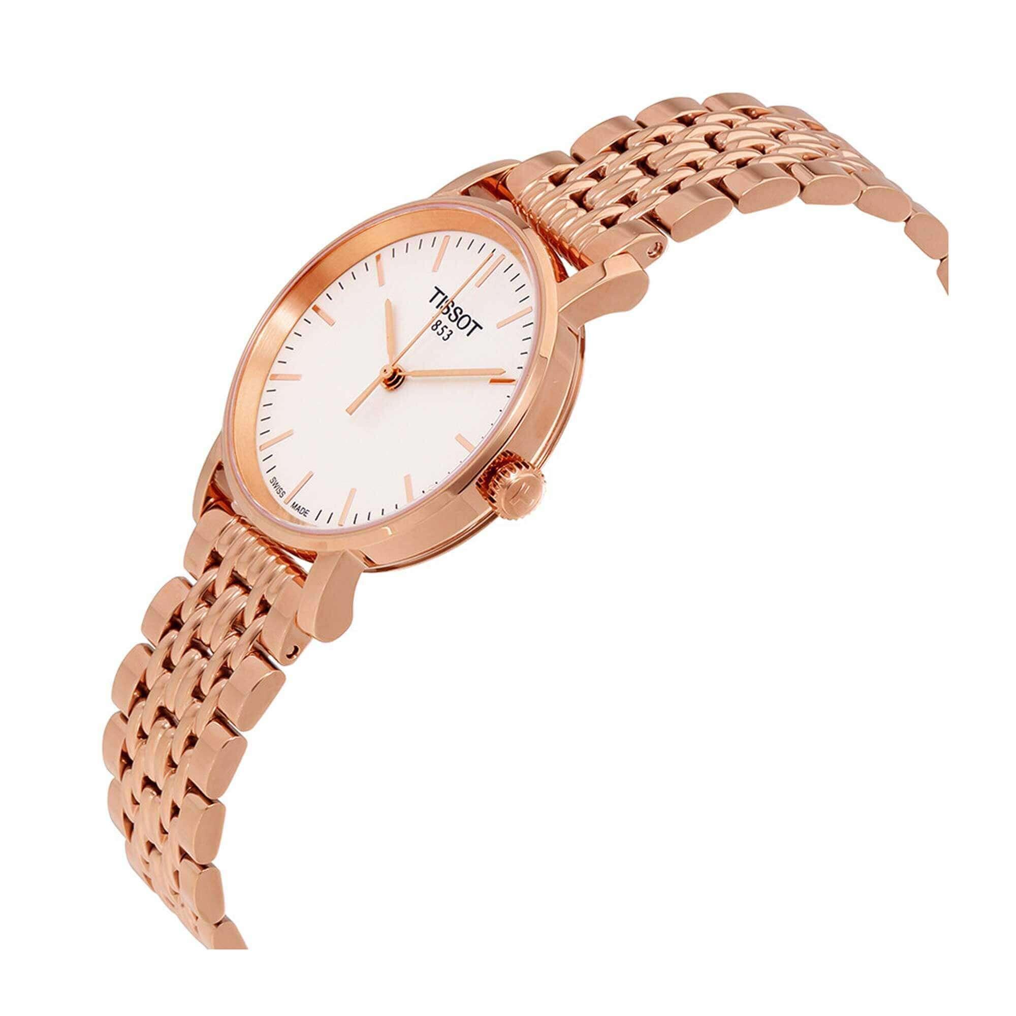Tissot Women's Quartz Watch - Everytime Small Rose Gold Bracelet | T1092103303100