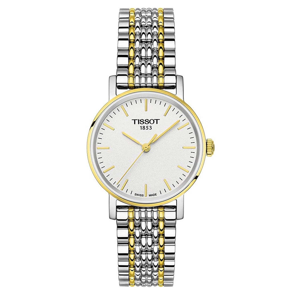 Tissot Women's Quartz Watch - Everytime Small Silver Dial Bracelet | T1092102203100