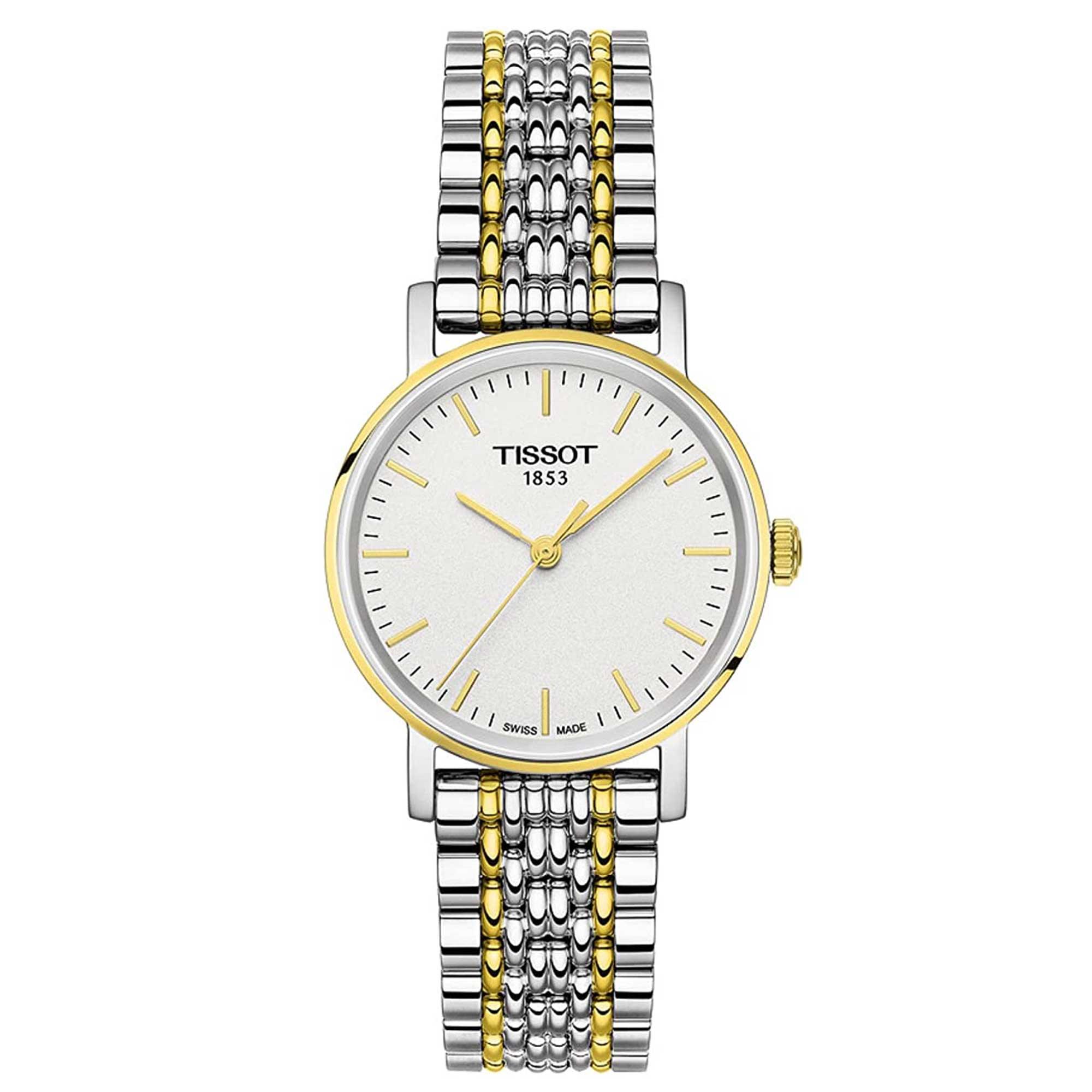 Tissot Women's Quartz Watch - Everytime Small Silver Dial Bracelet | T1092102203100