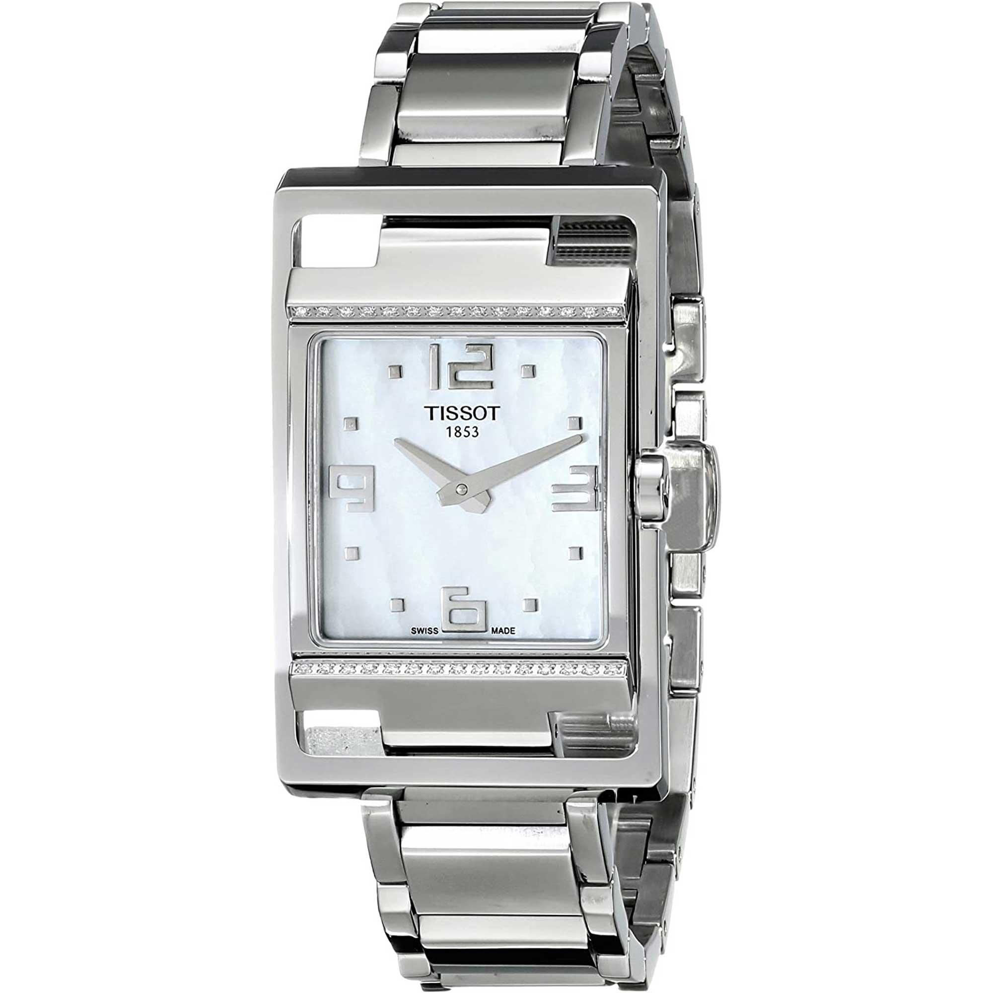 Tissot Women's Watch - T-Trend Diamond Mother of Pearl Dial Bracelet | T0323091111701