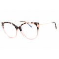 Tom Ford Women's Eyeglasses - Coloured Havana/Clear Plastic Cat Eye | FT5770-B 055